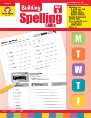 Building Spelling Skills, Grade 5 - Teacher Edition