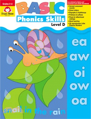 Basic Phonics Skills, Level D