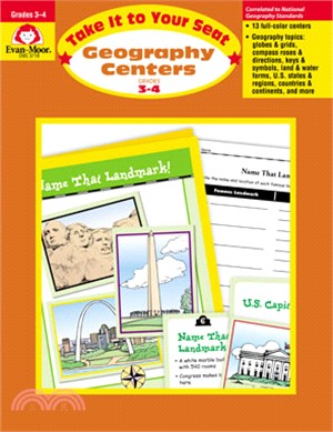 Geography Centers, Take It to Your Seat, Grades 3–4