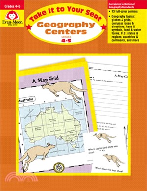Geography Centers, Take It to Your Seat, Grades 4–5
