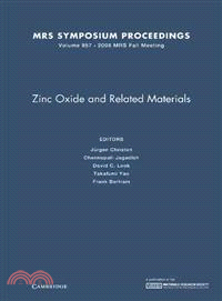 Zinc Oxide and Related Materials：VOLUME957