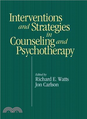 Interventions and Strategies in Counseling and Psychotherapy