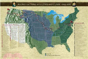 Along the Trail With Lewis and Clark Poster