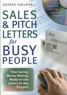 SALES & PITCH LETTERS FOR BUSY PEOPLE
