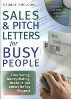 SALES & PITCH LETTERS FOR BUSY PEOPLE | 拾書所