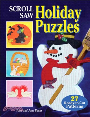 Scroll Saw Holiday Puzzles ─ 27 Ready-To-Cut Patterns