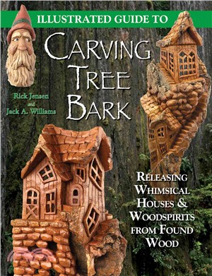 Illustrated Guide to Carving Tree Bark ─ Releasing Whimsical Houses & Woodspirits from Found Wood