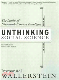 Unthinking Social Science ─ The Limits of Nineteenth-Century Paradigms