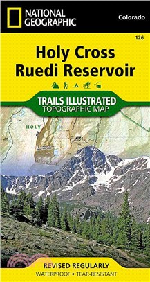 National Geographic Trails Illustrated Map Holy Cross / Reudi Reservoir ― Colorado