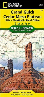 National Geographic Trails Illustrated Map Grand Gulch ― Utah