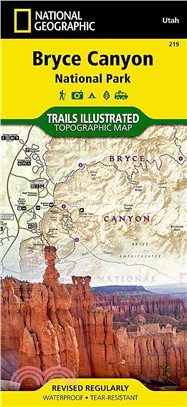 National Geographic Trails Illustrated Map Bryce Canyon National Park ─ Utah, USA