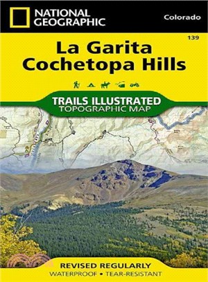 National Geographic Trails Illustrated Map La Garita / Cochetopa ― Colorado