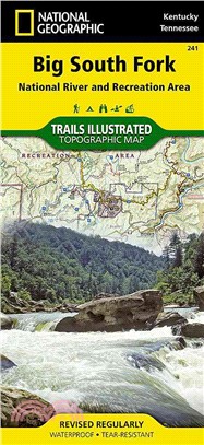 National Geographic Trails Illustrated Map Big South Fork National Recreation Area ― Kentucky