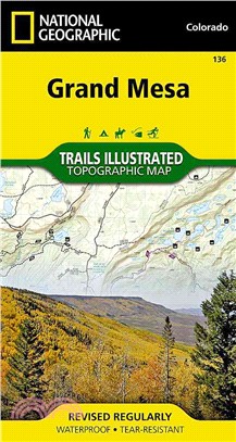 National Geographic Trails Illustrated Map Grand Mesa ― Colorado