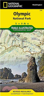 National Geographic Trails Illustrated Map Olympic National Park ― Washington, USA