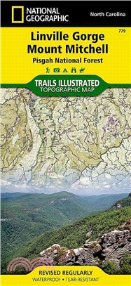 National Geographic Trails Illustrated Map Linville Gorge / Mount Mitchell, Pisgah National Forest ― North Carolina
