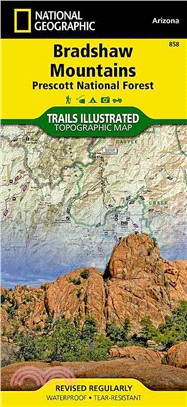 National Geographic Trails Illustrated Map Bradshaw Mountains, Prescott National Forest ― Arizona