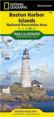 National Geographic Trails Illustrated Map Boston Harbor Islands National Recreation Area