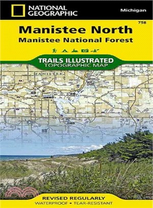 National Geographic Manistee North (Manistee National Forest) Map ― Trails Illustrated Other Rec. Areas