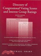 Directory Of Congressional Voting Scores And Interest Group Ratings