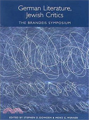 German Literature, Jewish Critics ― The Brandeis Symposium