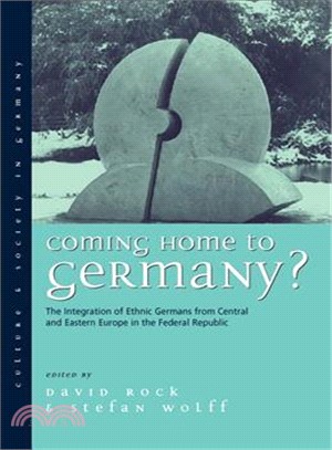 Coming Home to Germany? ― The Integration of Ethnic Germans from Central and Eastern Europe in the Federal Republic