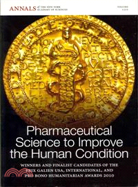 Pharmaceutical Science To Improve The Human Condition - Prix Galien 2010