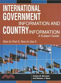 International Government Information and Country Information — A Subject Guide