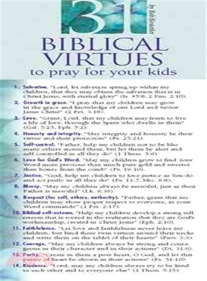 31 Biblical Virtues to Pray for Your Kids