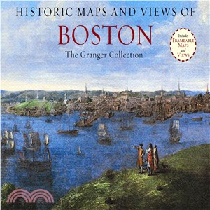 Historic Maps and Views of Boston ─ Includes 24 Frameable Images