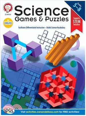 Science Games and Puzzles, Grades 5-8