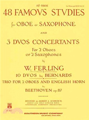 48 Famous Studies and 3 Duos Concertants for Oboe