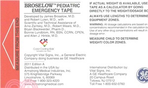 Broselow's Pediatric Emergency Tape