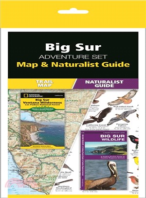 Big Sur Adventure Set ─ Map & Naturalist Guide