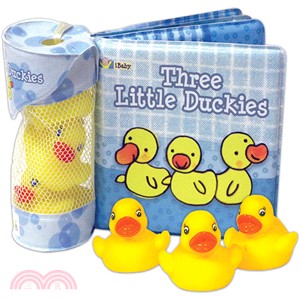 Three Little Duckies (with 3 Rubber Duckies) (洗澡書)