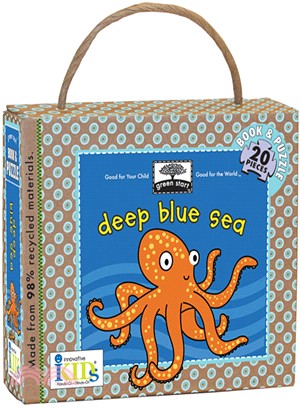 Deep Blue Sea ─ Board Book With 15 X 12 Puzzle