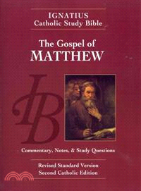 The Gospel According to Saint Matthew ─ With Introduction, Commentary, and Notes, Standard Version, Catholic Edition