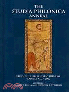 The Studia Philonica Annual, 2007: Studies in Hellenistic Judaism