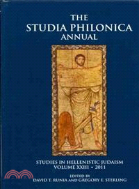 The Studia Philonica Annual 2011—Studies in Hellenistic Judaism
