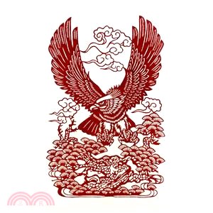 中國傳統剪紙-大展鴻圖2(紅)