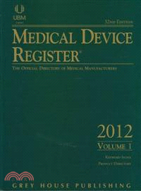 Medical Device Register 2012