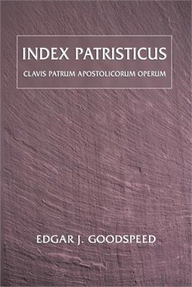 Index Patristicus ― Clavis Patrum Apostolicorum Operum