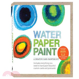 Water Paper Paint ─ A Creative Card-Painting Kit: Includes Everything You Need to Hand Paint Beautiful Custom Cards and Postcards!