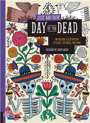Day of the Dead ─ 30 Original Illustrations to Color, Customize, and Hang