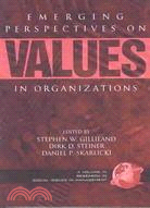 Emerging Perspectives on Values in Organizations