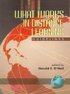 What Works In Distance Learning: Guidelines