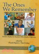 The Ones We Remember: Scholars Reflect on Teachers Who Made a Difference