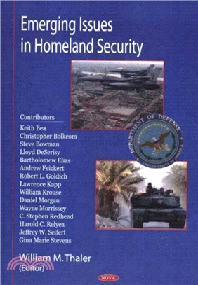 Emerging Issues in Homeland Security