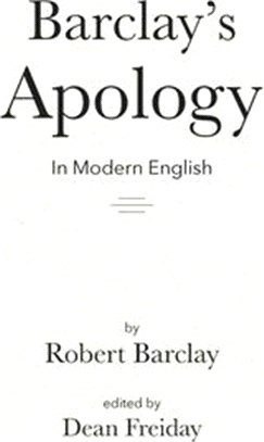 Barclay's Apology in Modern English