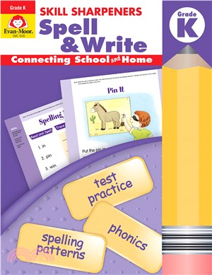 Skill Sharpeners Spell & Write, Grade K